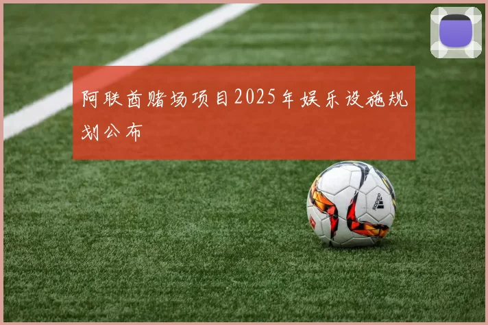阿联酋赌场项目2025年娱乐设施规划公布